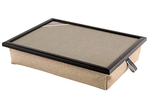 Andrews Living Bandeja con cojín, color beige oscuro Cover