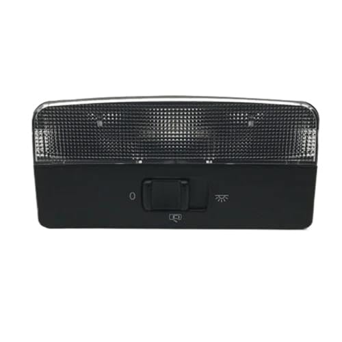 Luz de lectura interior para techo de coche VW Bora y Caddy, plafón negro conector 31G947105
