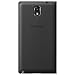 Samsung Galaxy Note 3 Case S View Flip Cover Folio - Black