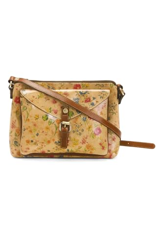Sac à bandoulière en cuir Avellino Patricia Nash : sac à main maroquinerie vintage femme