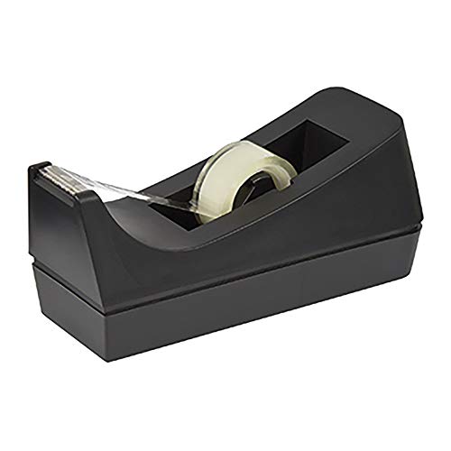 Dérouleur de ruban adhésif noir Largeur du rouleau (max.): 19 mm