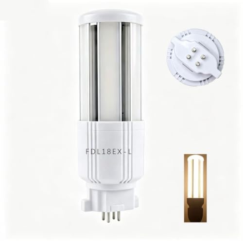 �yGX10Q-1-2-3-4���p�zFDL18 FDL18EX-L LED�R���p�N�g�u���� FDL18EX��֕i LED�c�C���u���� 8W����d�� | LED�u���� �R���p�N�gFDL�` ���ǌu�����^�C�v ��֕i ����1600lm/GX10q�����ʗp�` 4�F�W