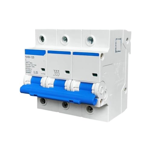 Disyuntor NXB-125 de alta potencia trifásico 3P 80A magneto térmico