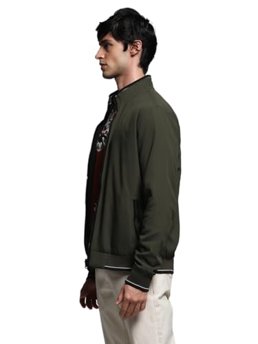 Image of JACK & JONES Men's Polyester Standard Length A-Line Coat