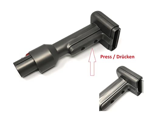 Haustierpflege-Set Tierhaarbürste Tierhaar Kamm mit Verlängerungsschlauch, Pet Groom Tool kompatibel mit Dyson V7, V8, V10, V11, V15, Gen5