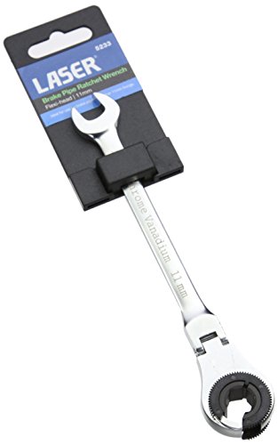 Laser 5233 11mm Brake Pipe Ratchet Wrench
