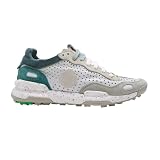 Satorisan - Chacrona Laser Premium - Zapatillas Casual para Hombre - Sneakers Urbanas Cuero Respetuosas, Cómodas y Duraderas - Color Sea Foam - Talla 43