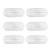 Healifty 6pcs Soutien-Gorge Sangle Pad Silicone Anti-Glisse Invisible Mini Coussin d'épaule en Silicone pour Fille Femmes Lady
