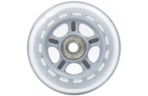 SMJ Ersatzrollen + Kugellager für Inliner | Set 4 Rollen 82A ABEC-9 Lager Bearings | Ideal für Inline Skates für Kinder und Erwachsene | Größen: 64mm, 70mm, 72mm, 76mm, 80mm, 84mm, 90mm (90 mm) Cover