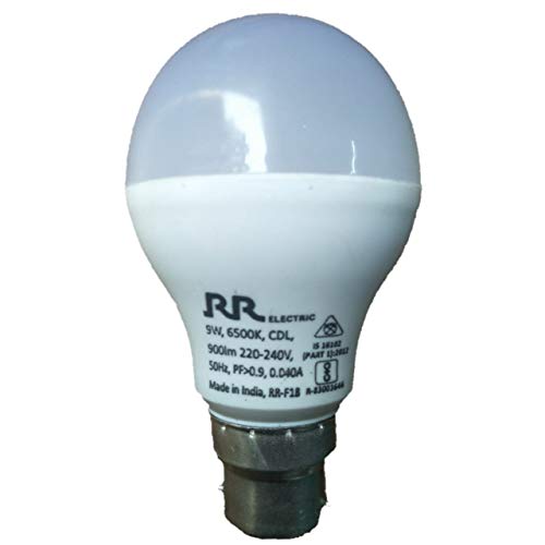 Image of RR ELECTRIC e39 LED Classic AVIDITE Bulb 9 WATT 6 Pieces | White