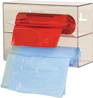 BOWMAN BG002-0111 Bag Dispenser, Double, 7.10
