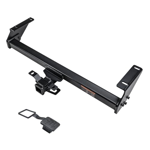 Autekcomma Class 3 Trailer Hitch, Compatible with Toyota Tundra (Excludes towable Bumper Models) 2000-2006, Tow Hitch 2-Inch Receiver, Multi-Fit Hitch to Receive Ball Mount, Cargo Carrier.13180