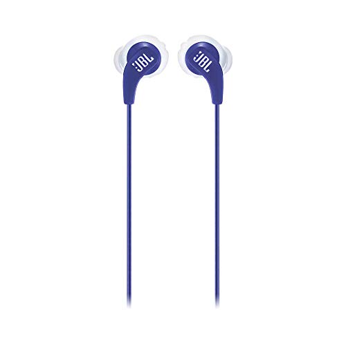 Image of JBL Endurance Run, Sports in Ear Wired Earphones with Mic, Sweatproof, Flexsoft eartips, Magnetic Earbuds, Fliphook & TwistLock Technology with Voice Assistant Support for Mobiles (Blue)