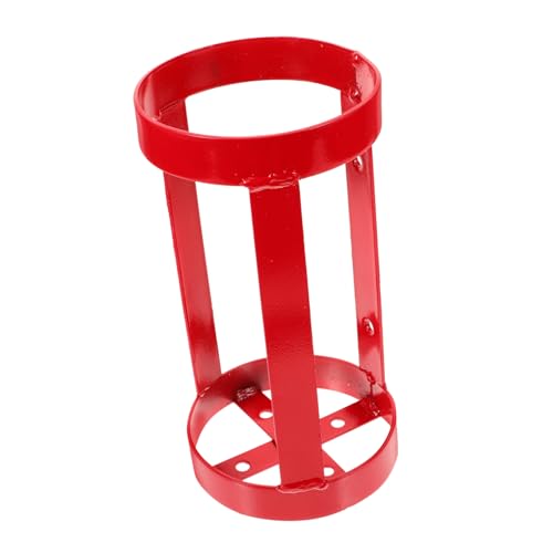 ARTIBETTER Red Fire Extinguisher Hanger Fire Extinguisher Wall Bracket Bracket for Extinguisher Extinguisher Organizers Iron