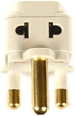 OREI Grounded Universal 2 in 1 Plug Adapter Type M for South Africa and More