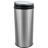 cubo de basura con sensor davis & grant [Información] Forma: Cilindro; Capacidad: 42L; Batería: 4 × AA (LR6 / AM3) (La batería no está incluida en el producto)