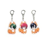 EBTY DREAMS Inc. - Set of 3 Yona Of The Dawn Acrylic Keychain Yona, Hak Son, Jae-Ha v2