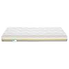 Ecus Kids Matras tegen asfyxie voor babybed, model Oxsi Visco Plus, visco-elastisch, 120 x 60 x 12, zuurstofschuim, wit…