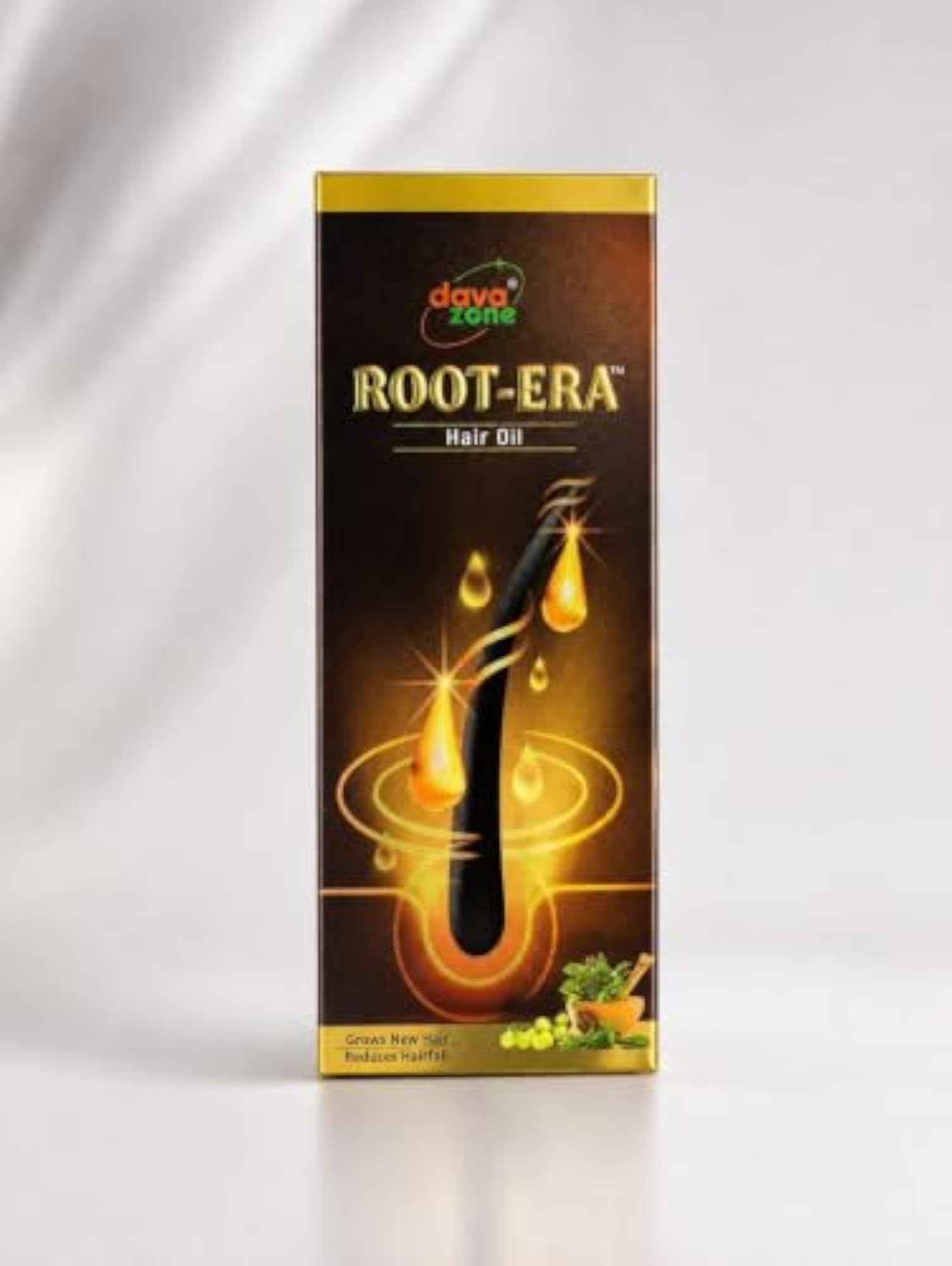 Advanced 20-Herb Ayurvedic Hair Oil, Intense Nourishment