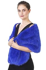 Shawl-soild Sapphire Blue