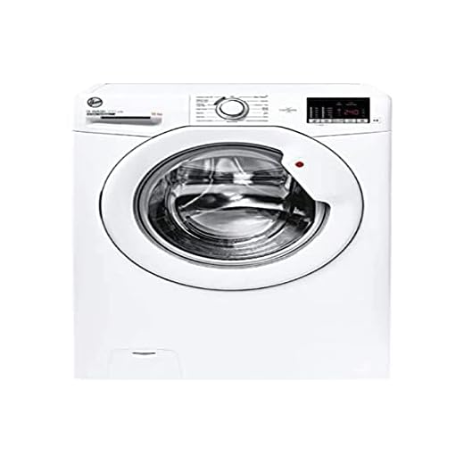 Hoover H-Wash 300 LITE Lavatrice 10 Kg, Carica Frontale, 1400 Giri, Connettività NFC, Libera Installazione, 60-58-85 cm, Bianco, Classe E