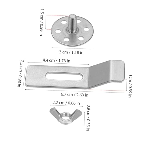 Supports pour évier sous plan SHINEOFI évitant le décollement et les fuites - 3