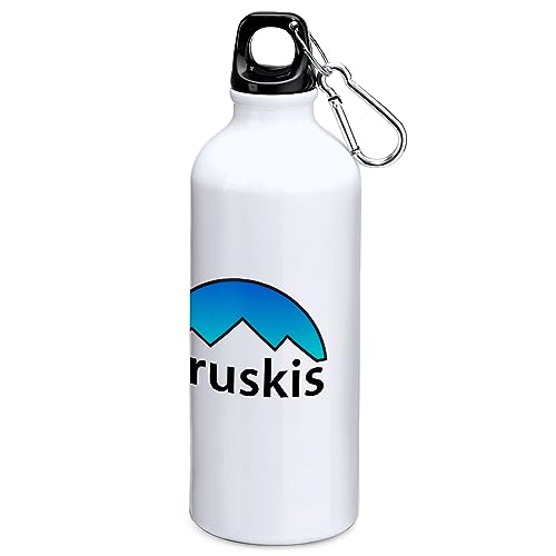 K KRUSKIS - Bouteille 800 ML Alpinisme Mountain Silhouette