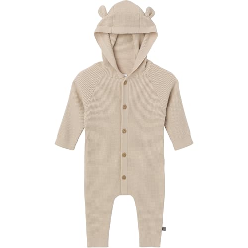 Modern Moments by Gerber Baby Neutral Sweater Knit Romper, Beige, Newborn