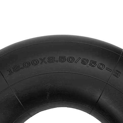 Fvrito 18X8.50-8 18X9.50-8 Inner Tube For Atv Quad 4 Wheeler Go Kart Lawn Tractor Snow Blower Golf Cart Garden Trailer Heavy Duty Lawn Mower Turf With Tr-13 Straight Valve Stem 2 Pack #TOP2