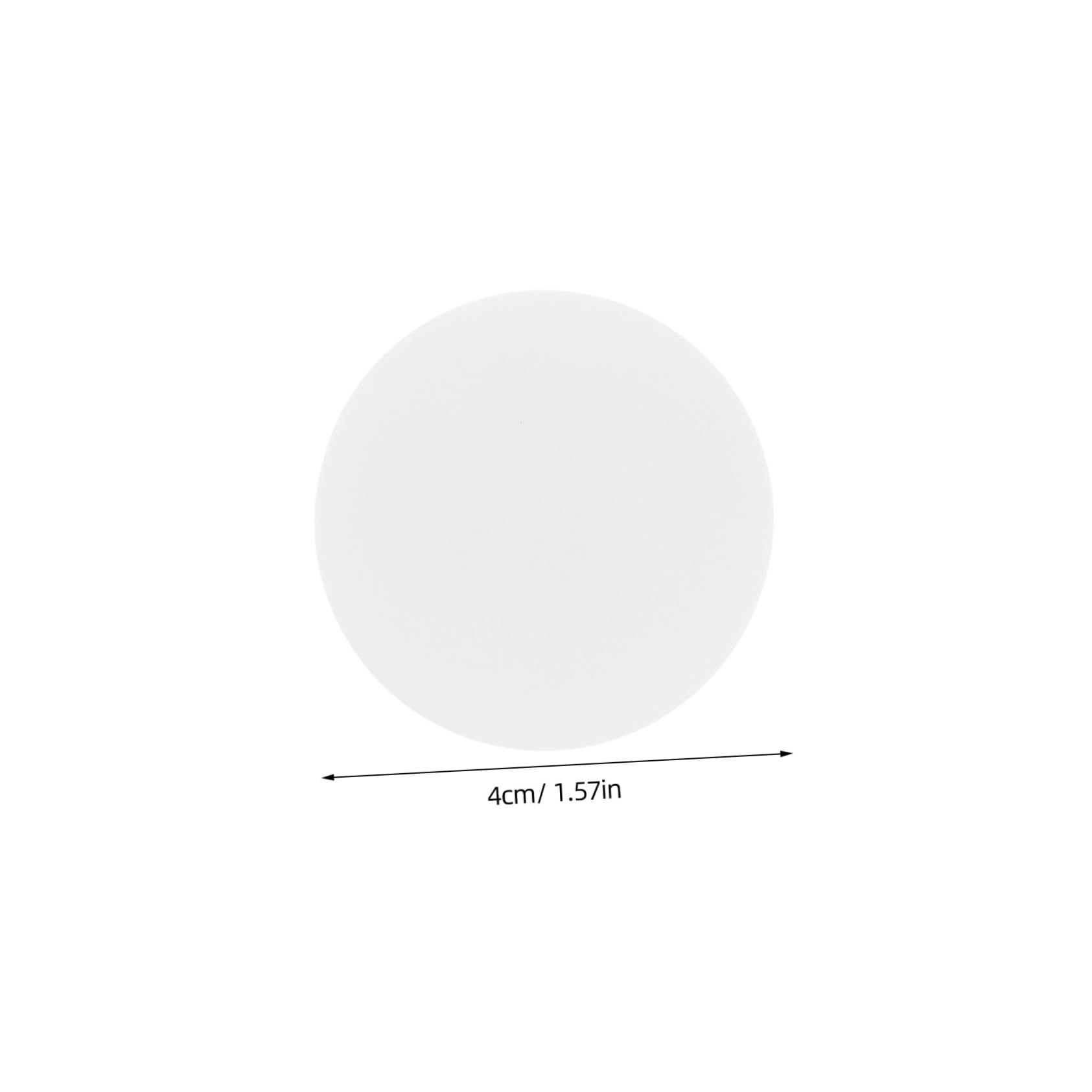 Mipcase 100pcs Table Tennis Balls for Game Parties and Training Durable Pong Balls for Students Professional Competition Use Props for Table Tennis Serving Machine and Activities