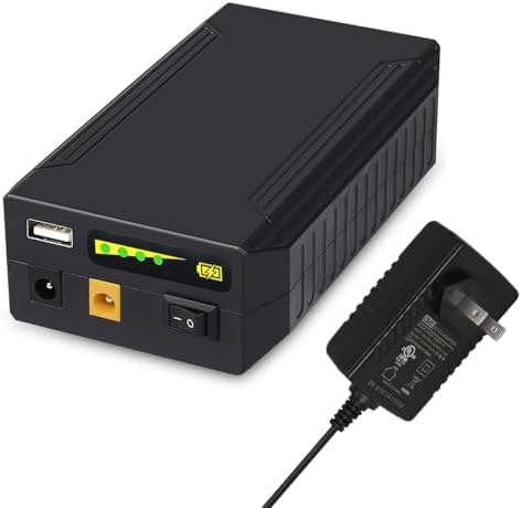 Talentcell 12V Lithium ion Battery Pack, 11.1V/9000mAh 99.9Wh Portable Power Bank, DC 12/9V and 5V USB Multiple Output for LED Light Strip, CCTV Camera, Heated Jacket, Mobile, Spectra Pump, and More