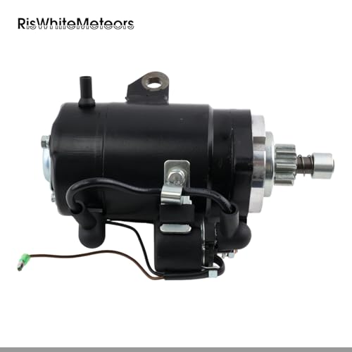 Motor de arranque compatible con Yamaha Outboard C55ELR 1991-1995 y Mercury Marine miniatura 3