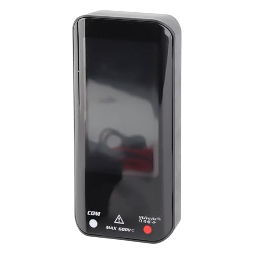 YWBL-WH Multímetro Digital Portátil para Medición y Prueba de Voltaje con Pantalla LCD, Funciones Inteligentes y Rango Automático para Uso Doméstico