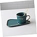 VALICLUD Taza de Café y Platillo de Nórdico Set de Vajilla con Bandeja sin Cuchara para Té y Café Casa o Oficina Imagen de VALICLUD Taza de Café y Platillo de Nórdico Set de Vajilla con Bandeja sin Cuchara para Té y Café Casa o Oficina
