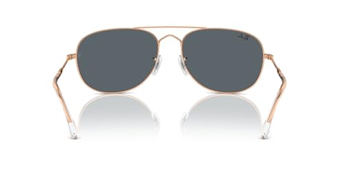 Ray-Ban RB3735 Bain Bridge Sunglasses, Rose Gold/Blue, 60 mm - image 4
