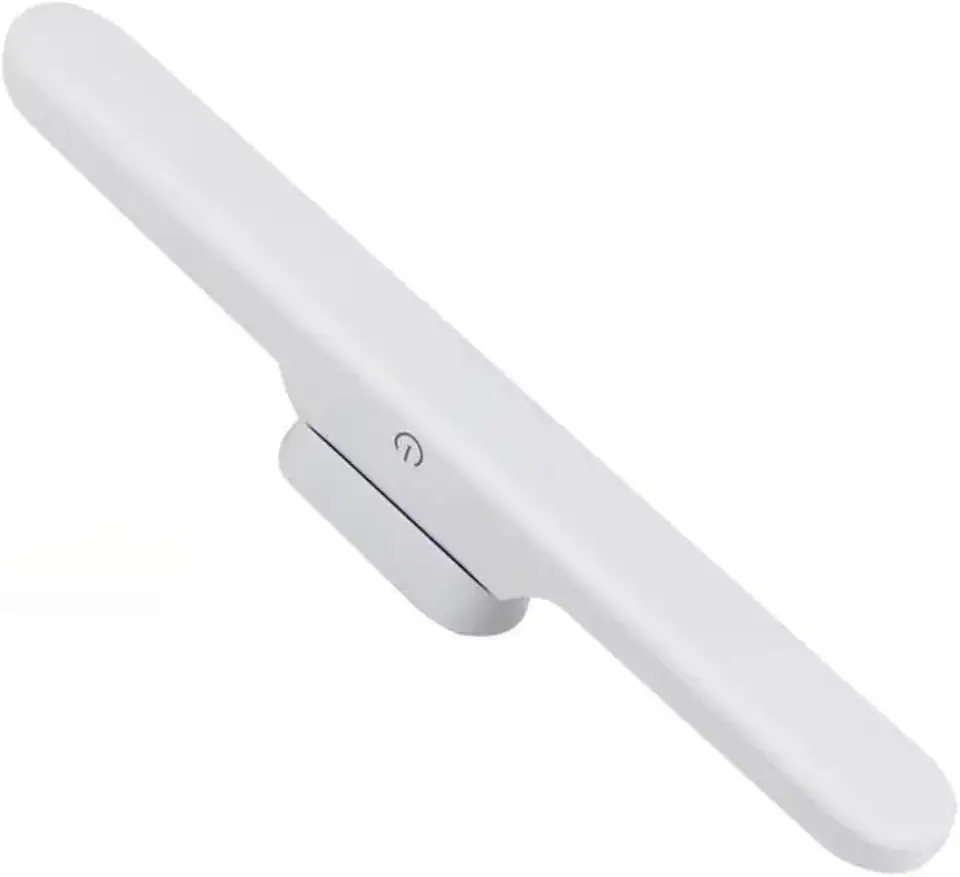 Luminária de LED Magnética, Barra Spot Lâmpada Recarregável,Sem Fio USB - Ilumina Qualquer ambiente,Escritório Quarto Cozinha Sala Banheiro - Ajustável em 3 cores Branco quente, Neutro e Frio.
