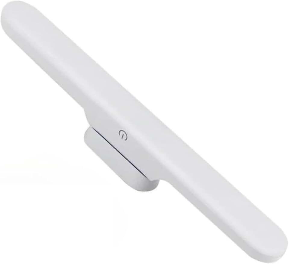 Luminária de LED Magnética, Barra Spot Lâmpada Recarregável,Sem Fio USB - Ilumina Qualquer ambiente,Escritório Quarto Cozinha Sala Banheiro - Ajustável em 3 cores Branco quente, Neutro e Frio.