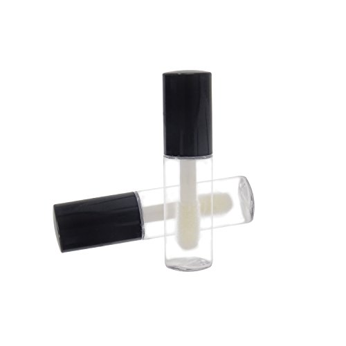 Honbay 10Pcs 1.2Ml Mini Reusable Clear Empty Lip Gloss Containers Travel Empty Lip Gloss Bottle Tube Vials For Lipstick Samples, Lip Balms #TOP3