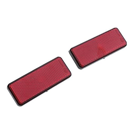 The Style Sutra 2xRed Rectangle Reflectors Universal for Motorcycle ATV Dirt Bike Scooter|Motors | Parts & Accessories | Motorcycle Parts |1 Pair Rectangle Reflectors(2 Pack)-image-38