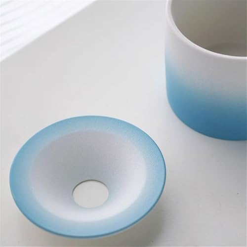 Cendriers de table cylindriques en céramique pour extérieur et intérieur - 4