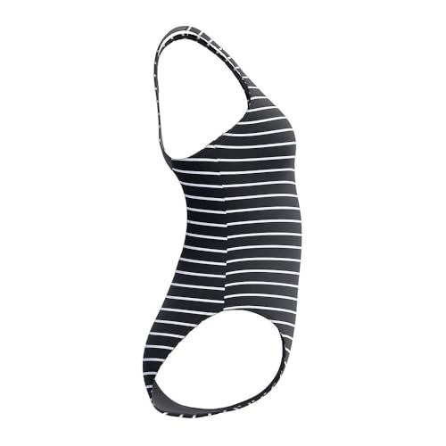 Speedo Women's Endurance+ Printed Medalist Swimsuit | One Piece Swimming Costume | Swim Training Swimsuit, Anthracite, 40 - Image 4