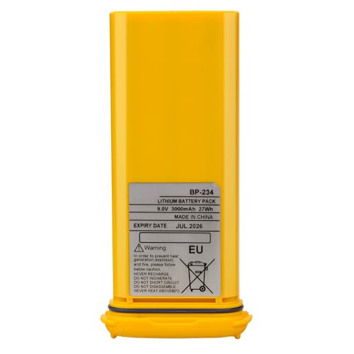 Vineyuan Bateria de lítio de substituição 9,0V 3000mAh ICOM BP-234 para rádios Icom IC-GM1600, IC-GM