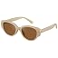 Brown Frame Grey Lenses C6