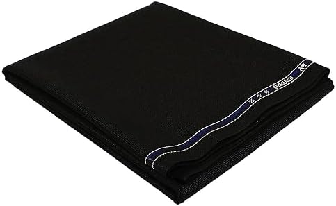 Raymond Men's Poly Cotton 1.3 m Trouser (Black)