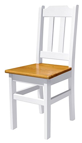 Esszimmerstuhl Koma aus massivem Kiefernholz für Zuhause und Gastronomie