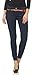 Produktbild Malito Damen Chino Hose inkl. Gürtel | Stoffhose mit Stretch | lässige Freizeithose | Skinny - elegant 5396 (dunkelblau, L)