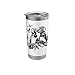 German Wirehaired Hunting Dog Hunter Dog Head Beard Retro Stainless Steel Insulated Tumbler