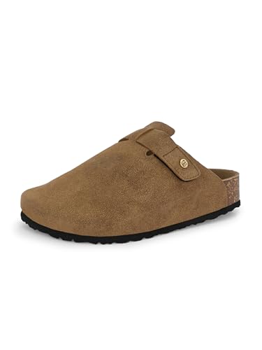 Image of EL PASO Men Olive Faux Leather Casual Slip On Sandals EPSJ1661 P