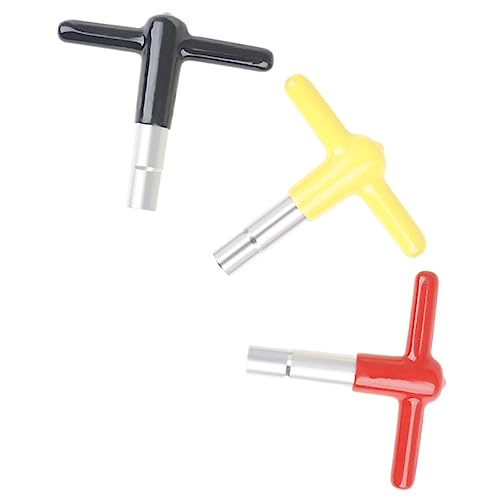 CORHAD 3pcs Metal Drum Drum Keys Beginners Silicone Protection Cover for Instrument Parts