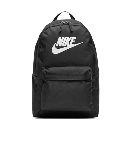 Nike Heritage Backpack Rucksack (black/white, one size)